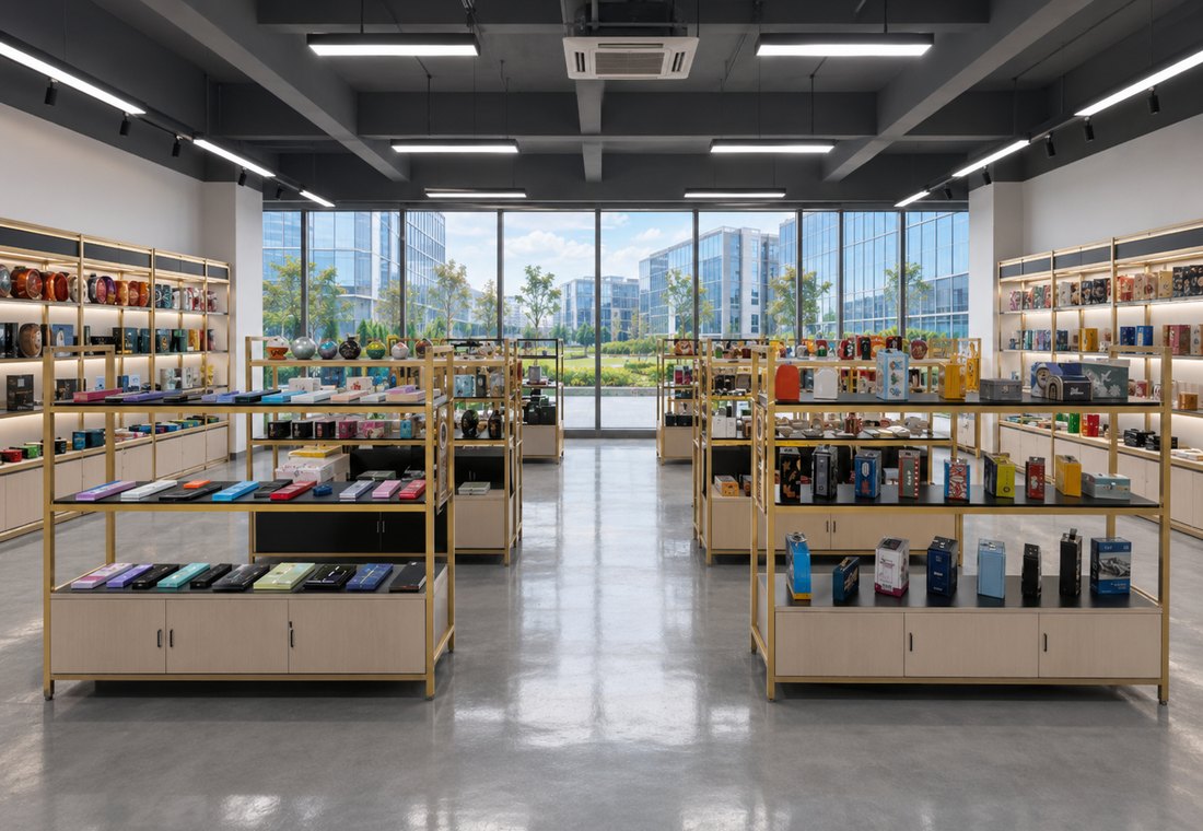 TINCUBE sample showroom
